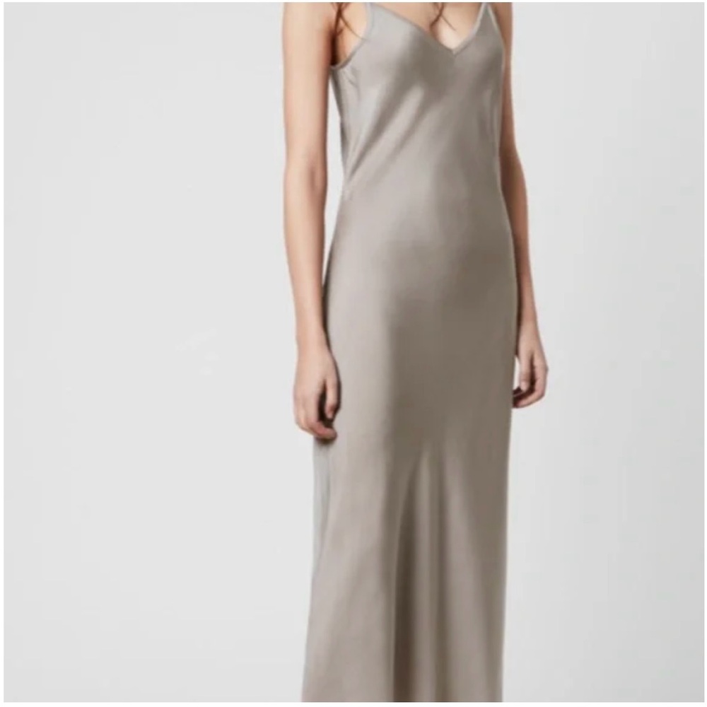 AllSaints Tierney Slip Dress Size M